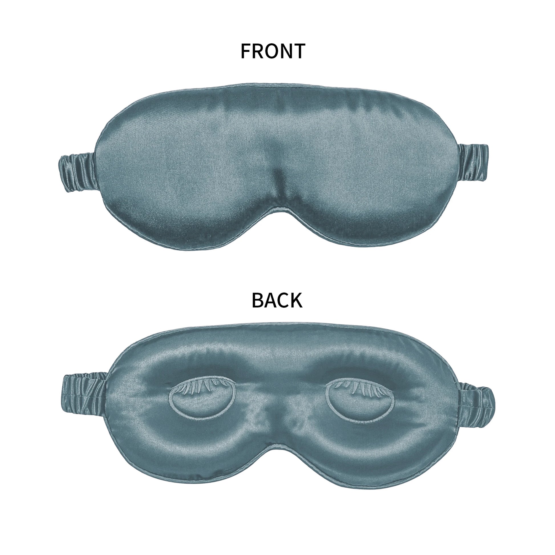 100% Pure Mulberrry Silk Sleep Mask,3D Contoured No Pressure Eye Covers,Soft Blindfold for Sleeping,Luxury Silk Sleep Eyemask